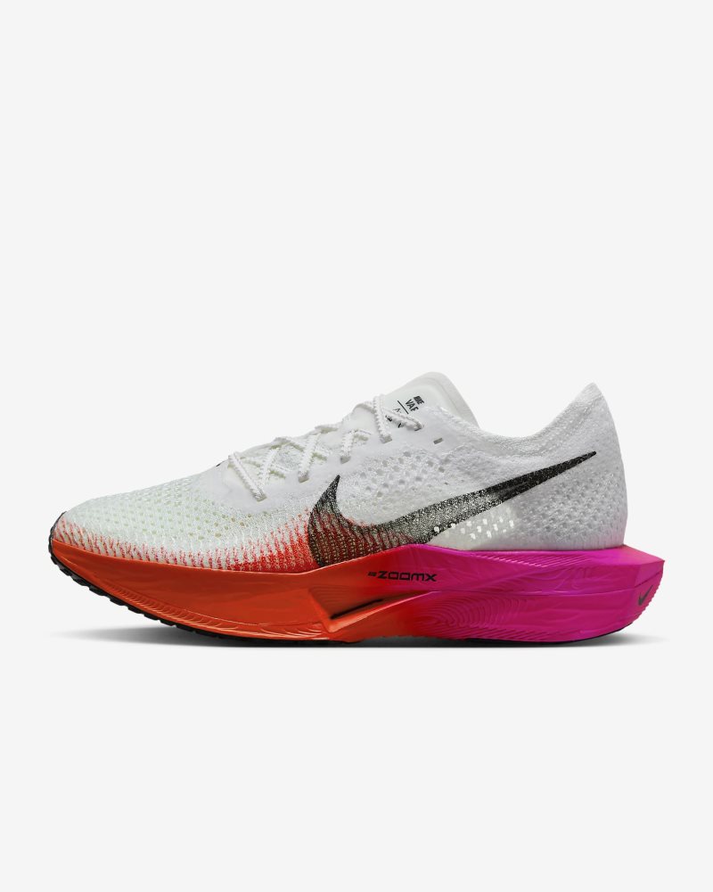 Nike Vaporfly 3 Weiß/Bright Crimson/Fierce Pink/Schwarz